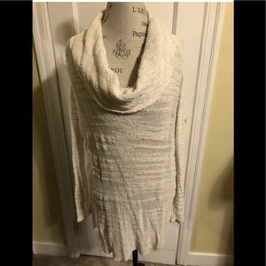 Free People Off White Hi Low Tunic Size Small